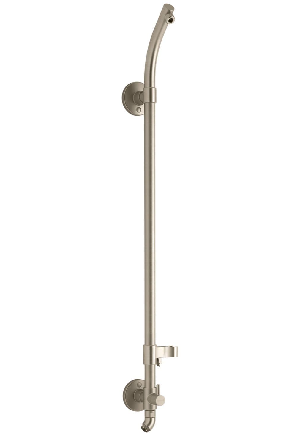 Kohler K-45905-BV Columna de baño y ducha Hydrorail-S, Vibrant Brushed Bronze