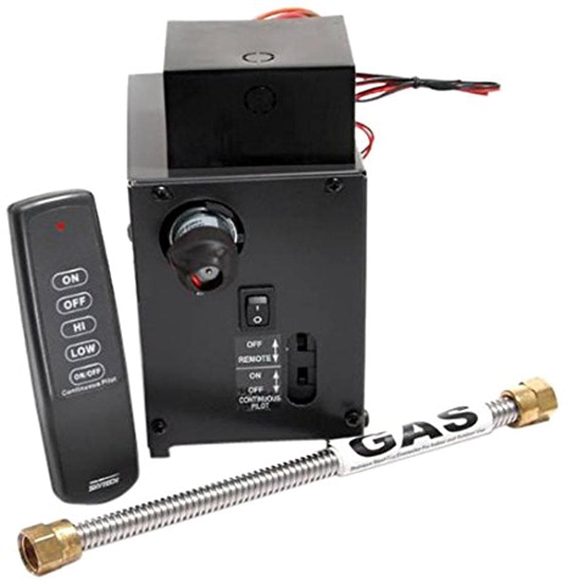 Skytech AFVK-SP-MH/L Kit de válvula de gas con piloto y control remoto On/Off/Hi/Lo