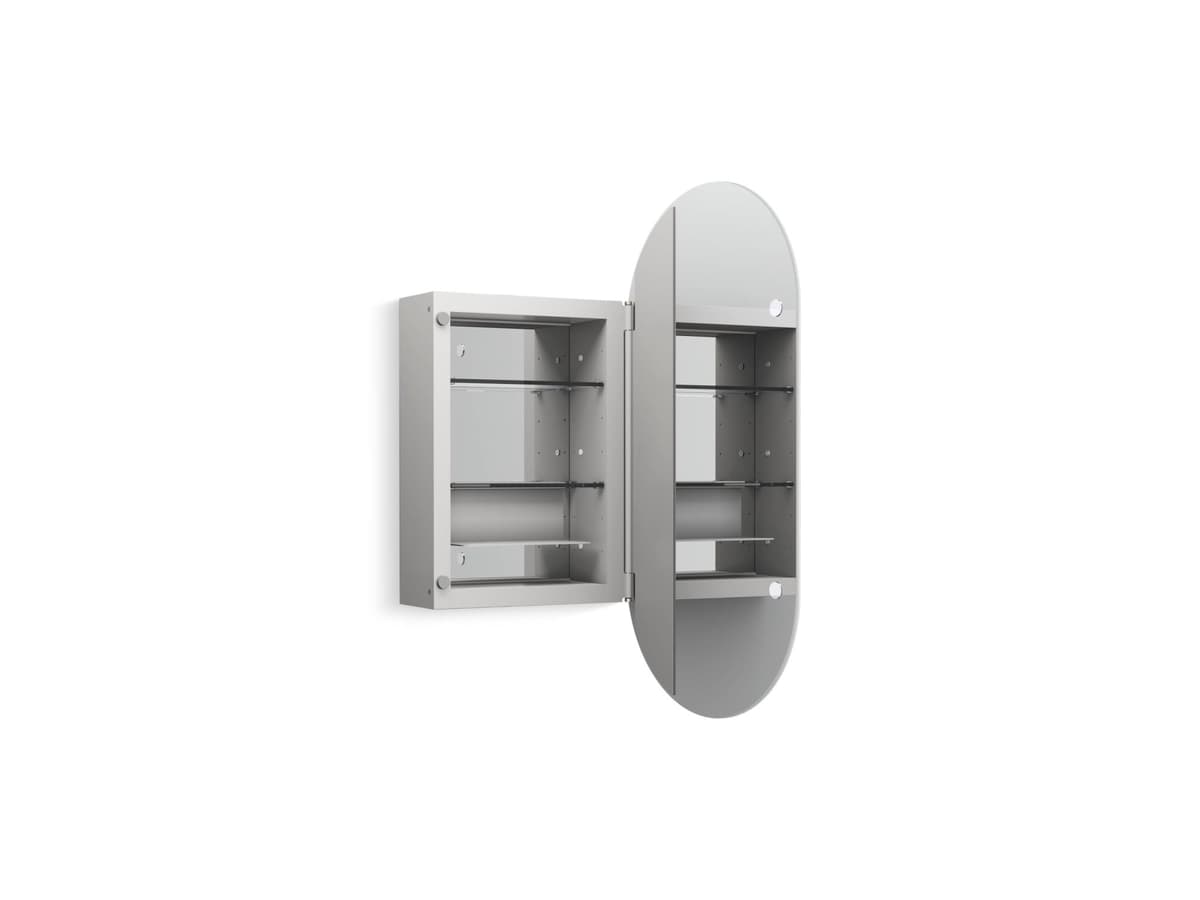 Kohler Verdera Gabinete Espejo para Baño 15x30" - Diseño Capsule, Interior Espejado 35573-NFC-NA