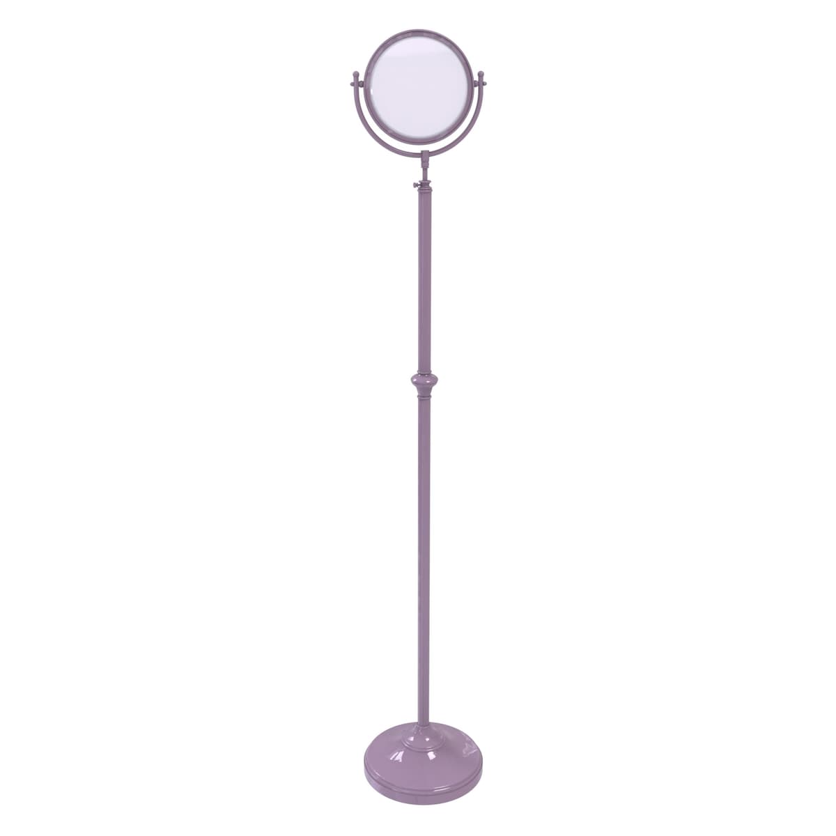 Espejo de pie ajustable Allied Brass DMF-2/2X-LVN 8" con aumento 2X, Lavender