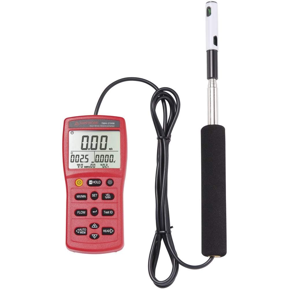 Amprobe TMA-21HW Anemómetro de hilo caliente con temperatura 3730239