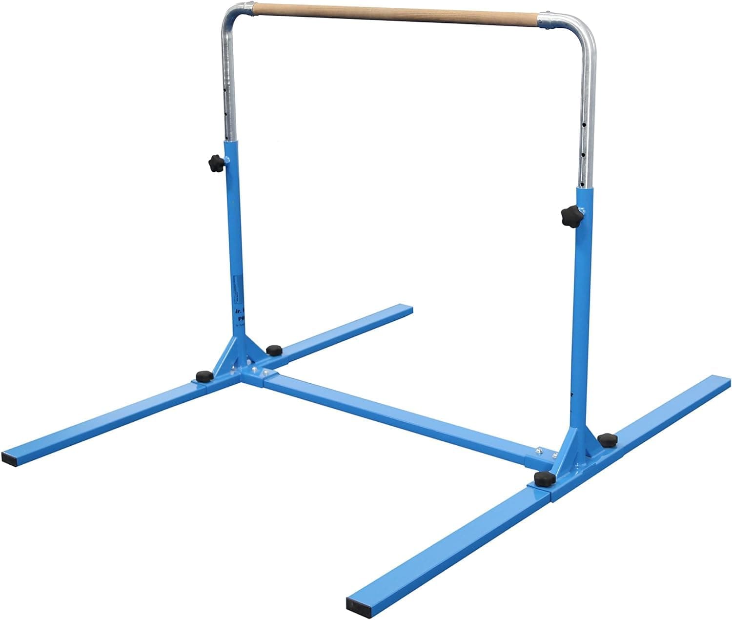 Barra gimnástica Tumbl Trak Jr. Bar PRO ajustable, azul JBP-1