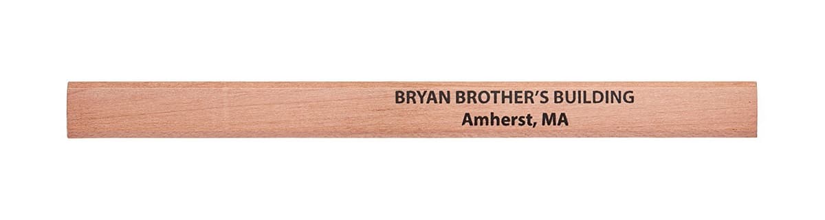 Pencil Guy - Carpenter Pencils personalizables, caja x1000 Natural CP-NA-1000