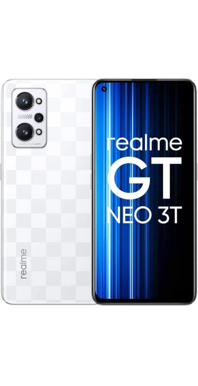 realme GT Neo 3T 128GB + 6GB RAM (Blanco) - Versión internacional desbloqueada RMX3371