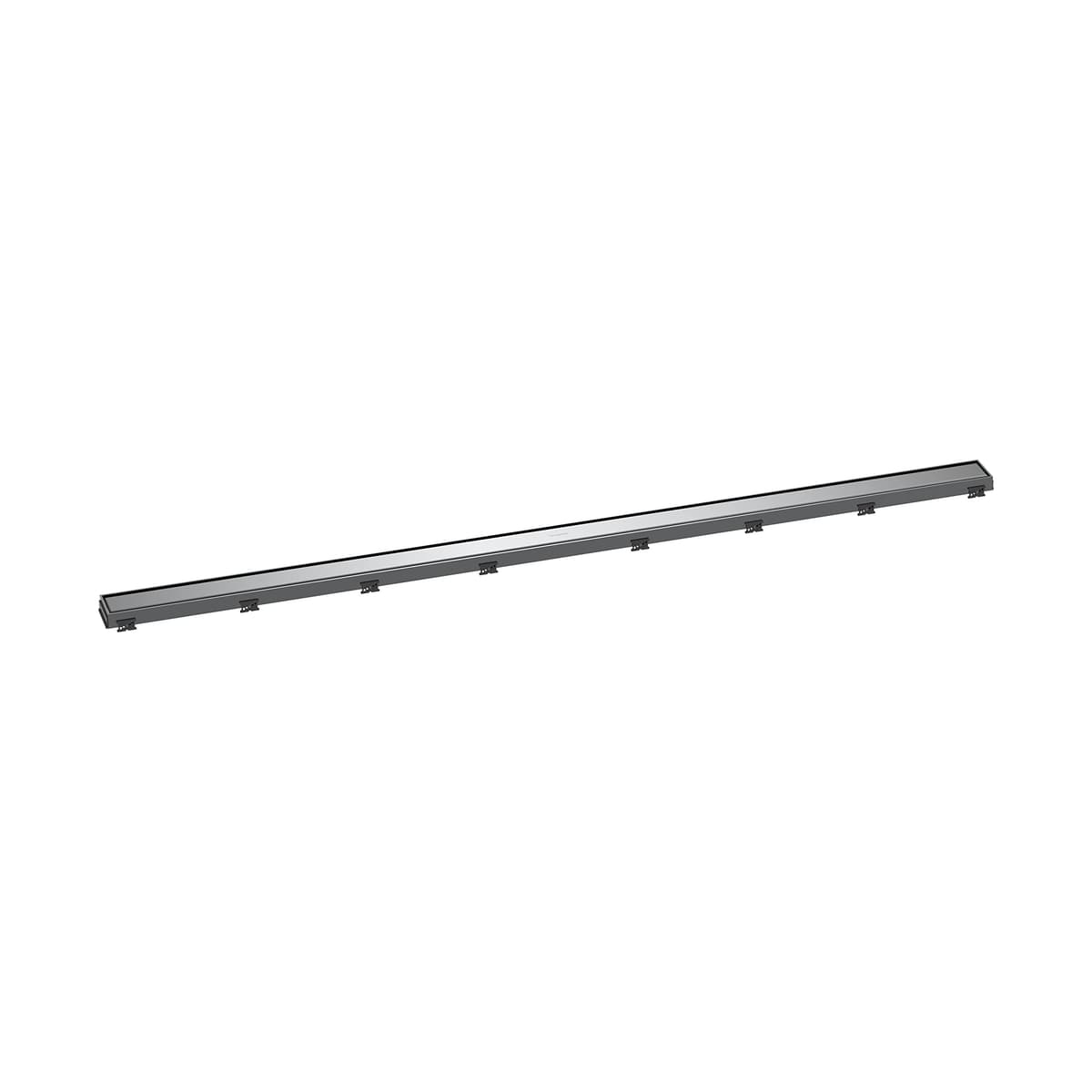 hansgrohe RainDrain Match Tileable Rejilla Lineal para Dreno de Ducha 59 1/8" con Marco Ajustable, Cromo 56127001