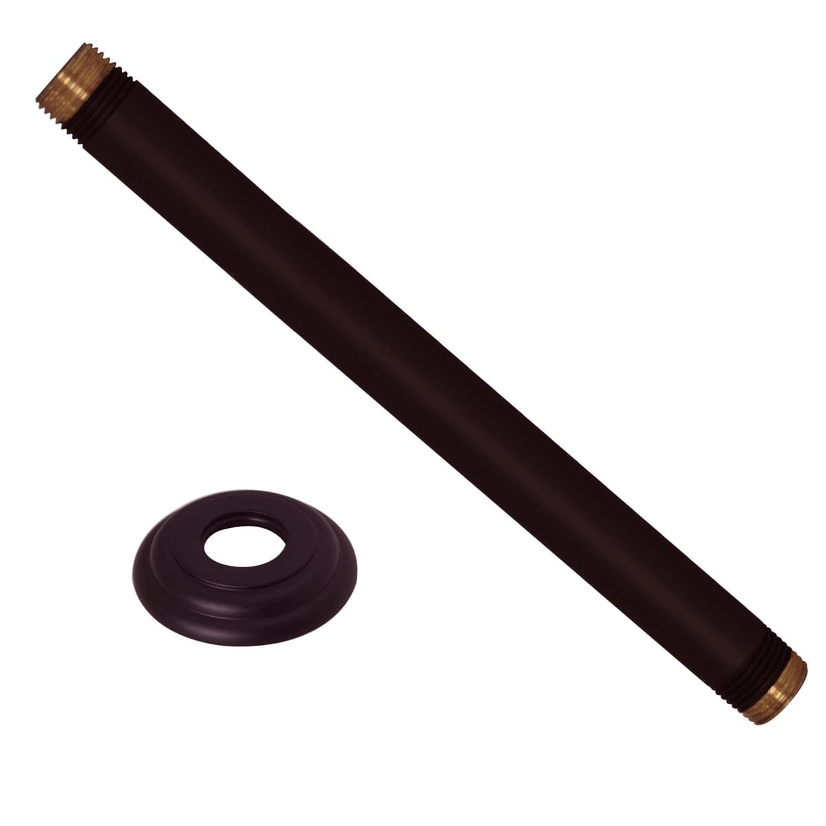 Westbrass D3612A-25-12 Brazo de Ducha de Techo 1/2" IPS x 12" Oil Rubbed Bronze (Pack 25)