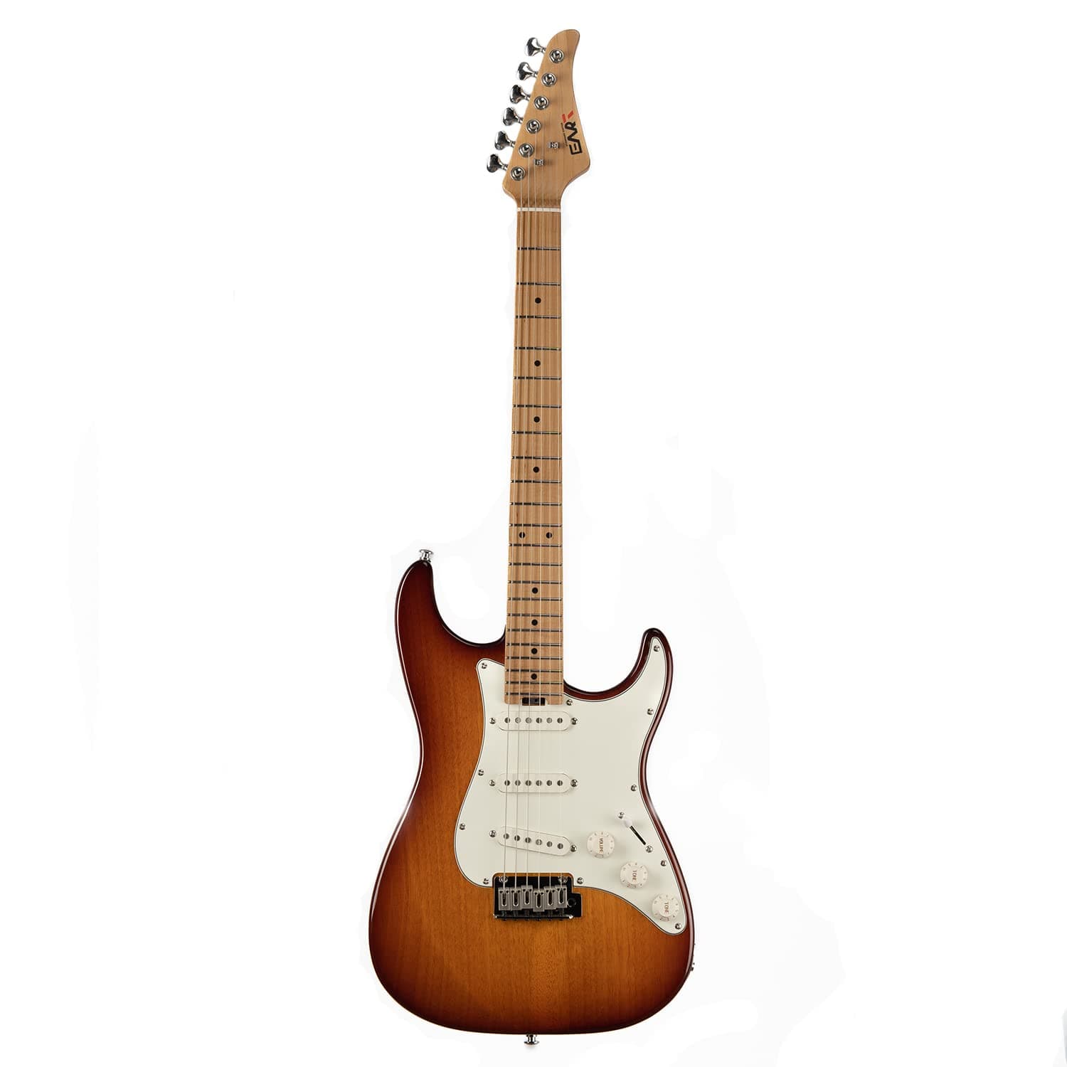EART NK-VS60 Guitarra eléctrica solid 6 cuerdas Roasted Mahogany con tremolo