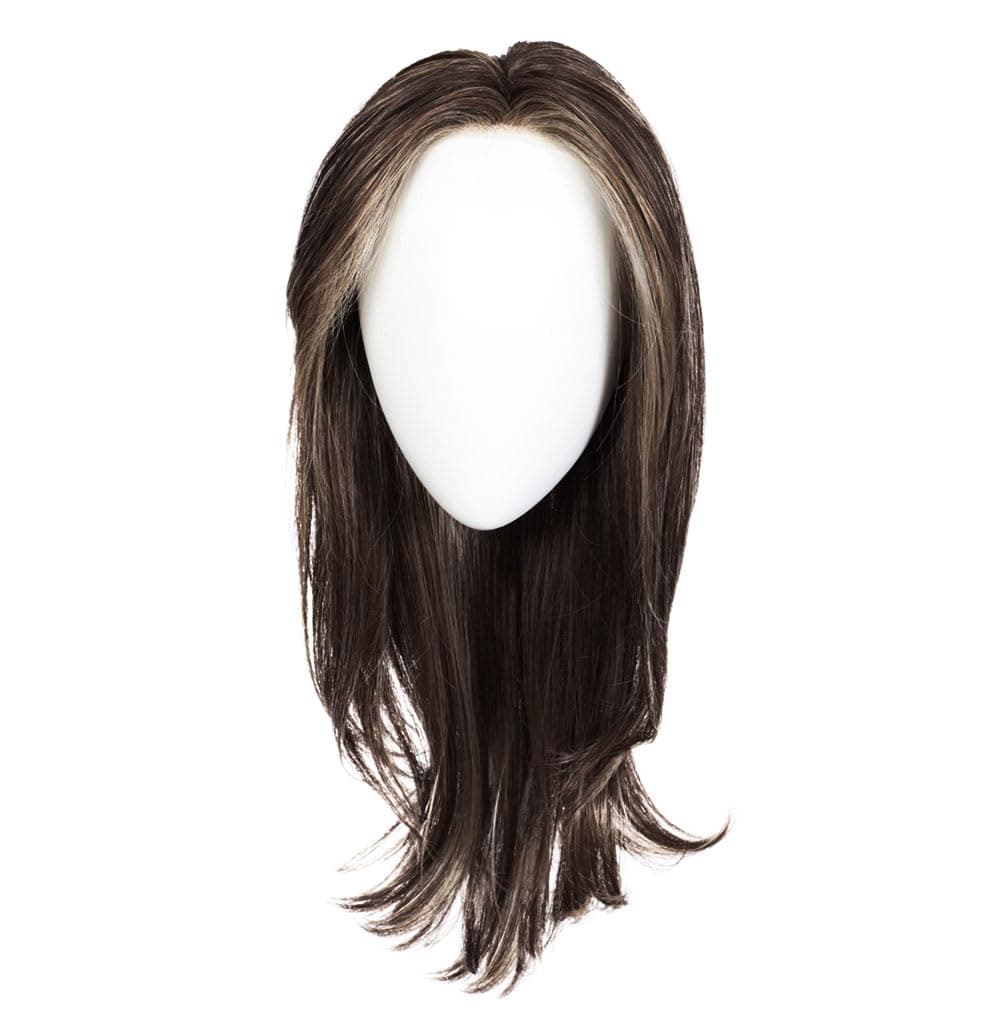 Hair u wear Raquel Welch Dress Rehearsal - Larga con capas y plumas, base hand-tied, Petite Average, RL2/4 Off Black