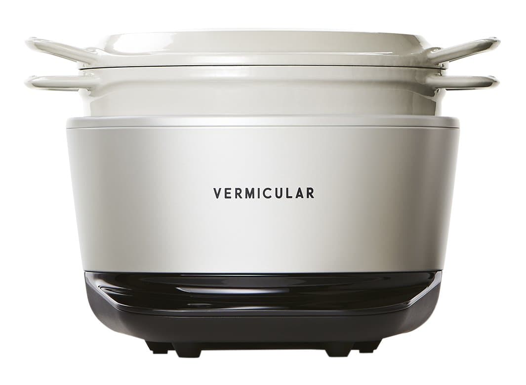 Olla Vermicular Rice pot RP23A-WH (producto genuino Japón) RP23A-WH