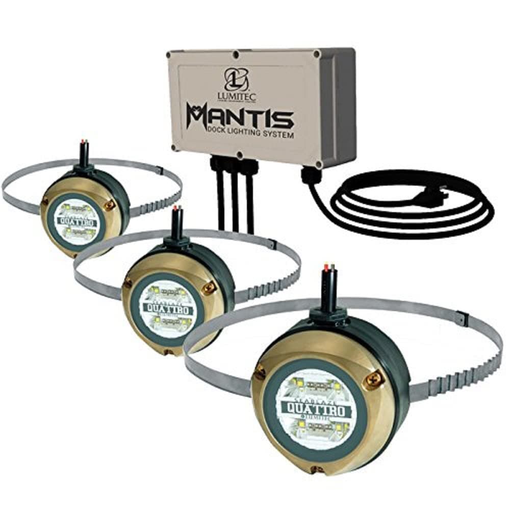 Lumitec Mantis Kit de Iluminación Subacuática para Docks, Modelo 101525