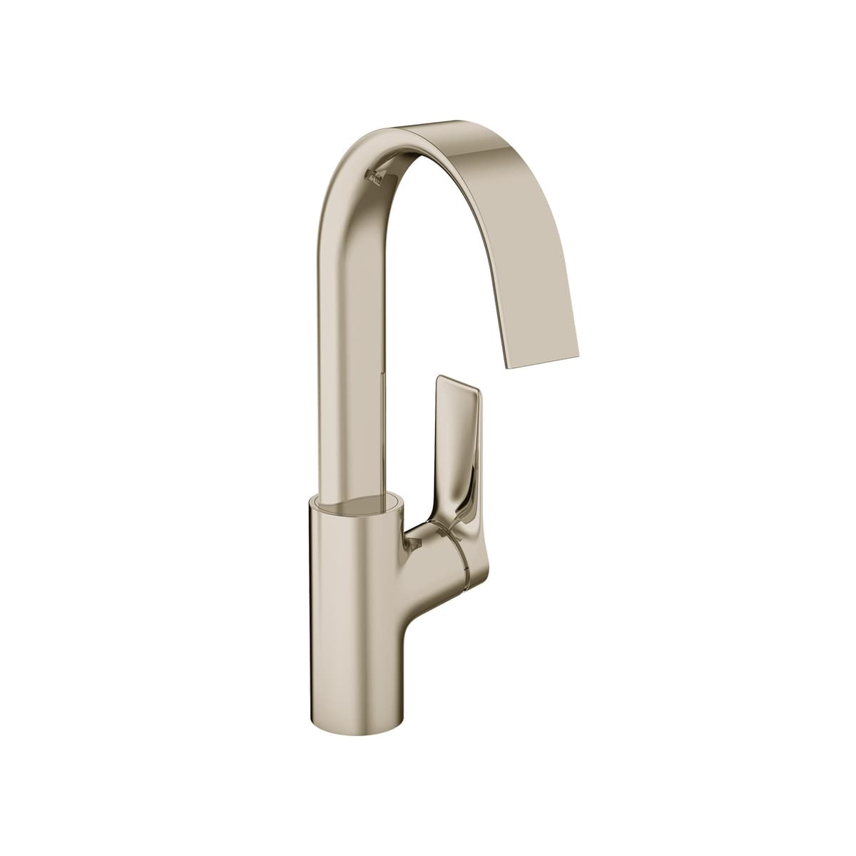 hansgrohe Vivenis 12" Monomando para Lavabo en Polished Nickel, Modelo 75030831