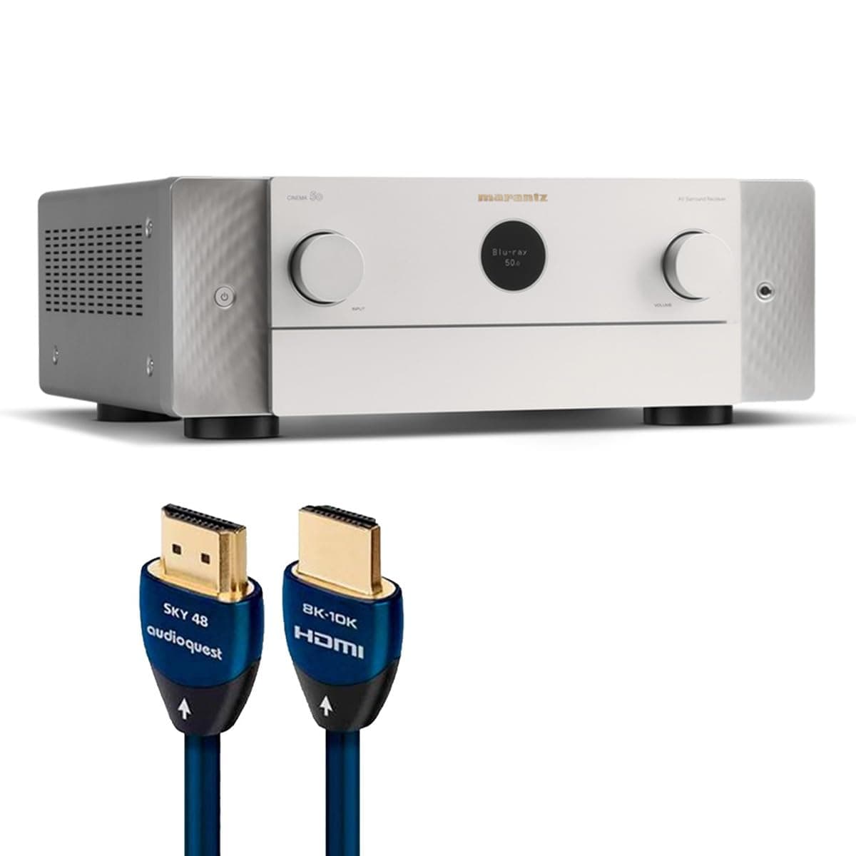 Marantz Cinema 50 9.4 canales (plata) + cable AudioQuest Sky 3m CINEMA50SG+SKY3M