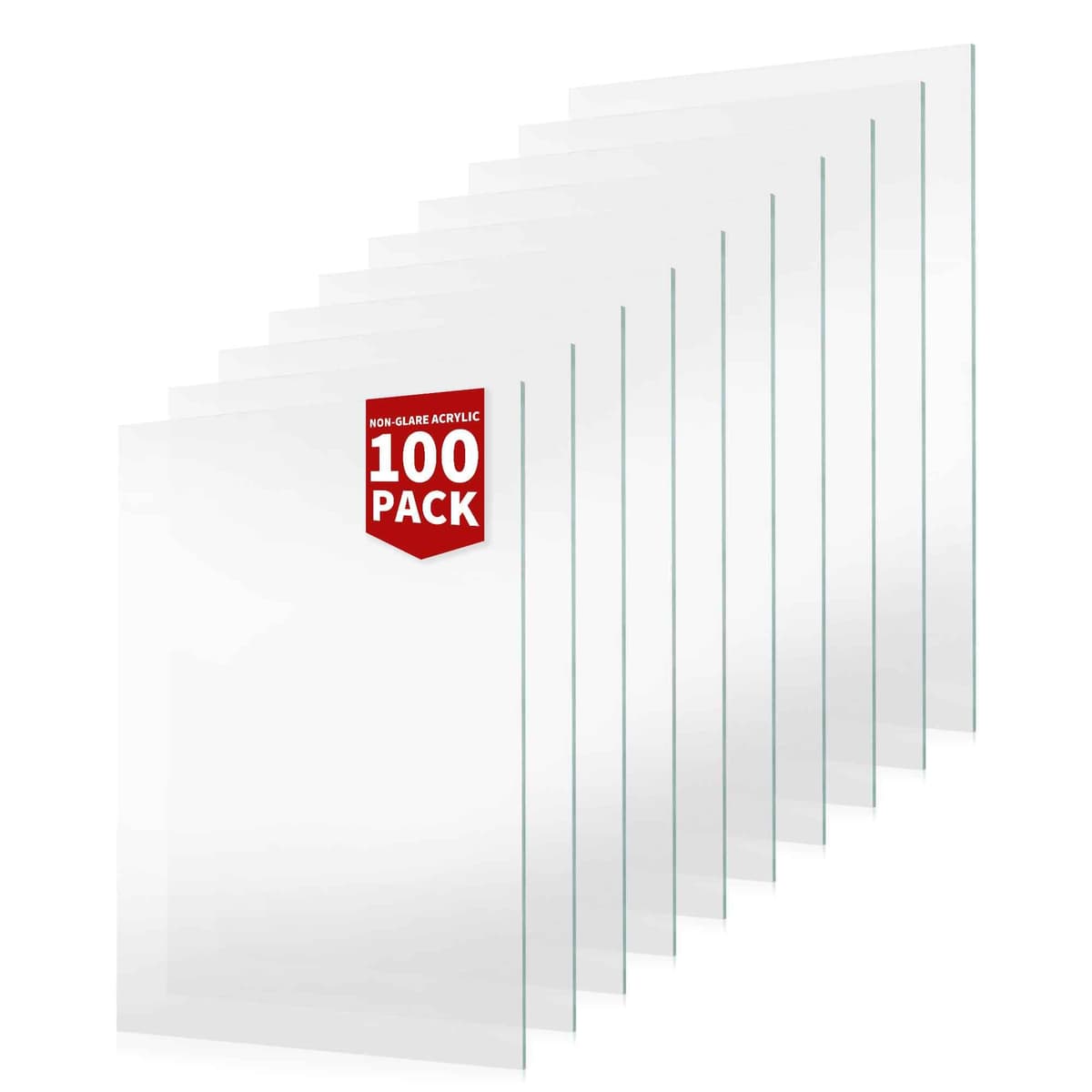 Poster Palooza - Pack x100 láminas acrílicas antirreflejo 18x24 in (1.5mm) Acrylic_NG_18x24_(100)_b