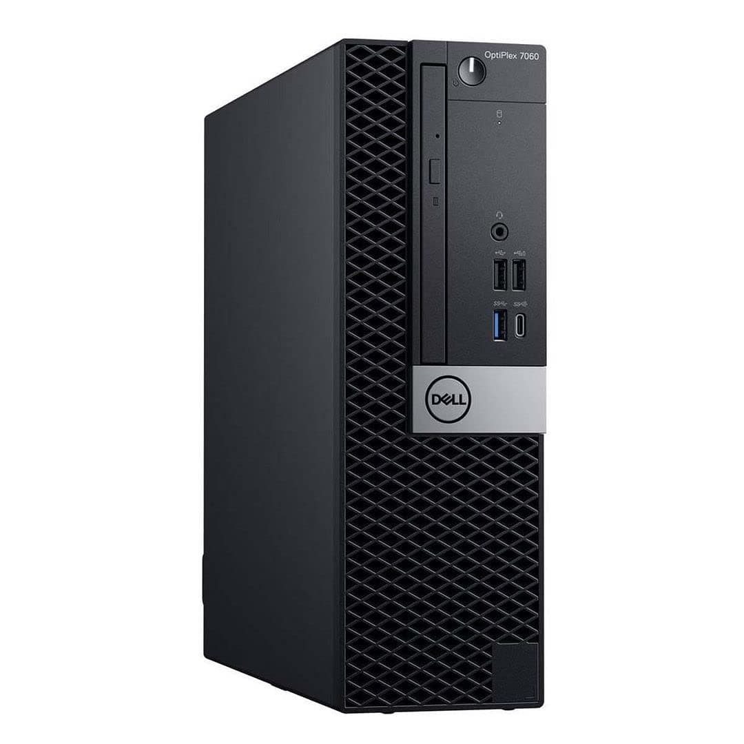 DELL Optiplex 7060 SFF Computadora de Escritorio PC | Intel 8ª Gen i7-8700 (6 núcleos) | 32GB RAM DDR4 512GB NVMe M.2 SSD | WiFi y Bluetooth integrados | Windows 11 Pro | Teclado y Mouse Inalámbricos (Reacondicionado)
