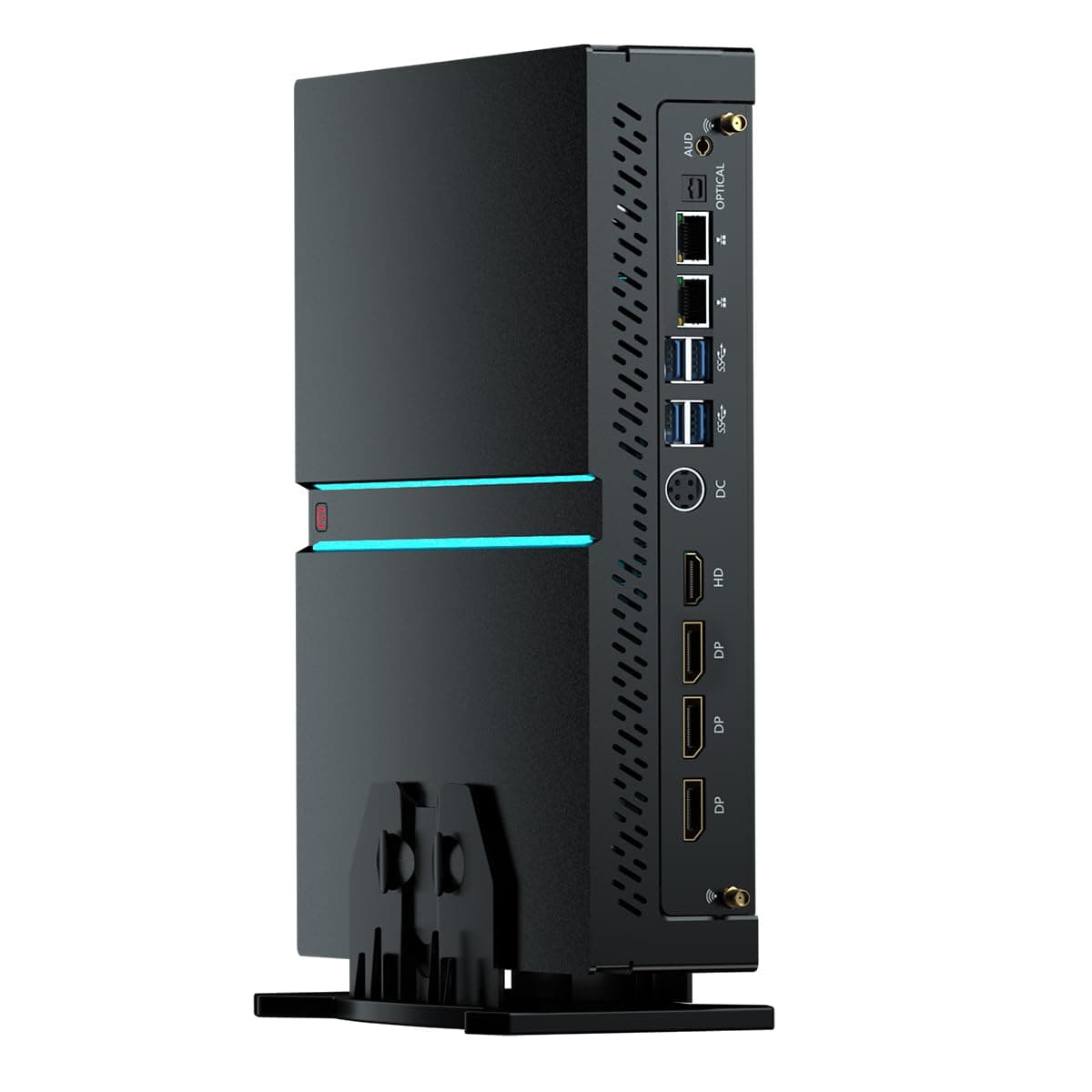 Thdeukoty Mini Gaming PC i9-14900F, 32G DDR5, 1T M.2 SSD, RTX4070 12G, Windows 11 Pro MV300