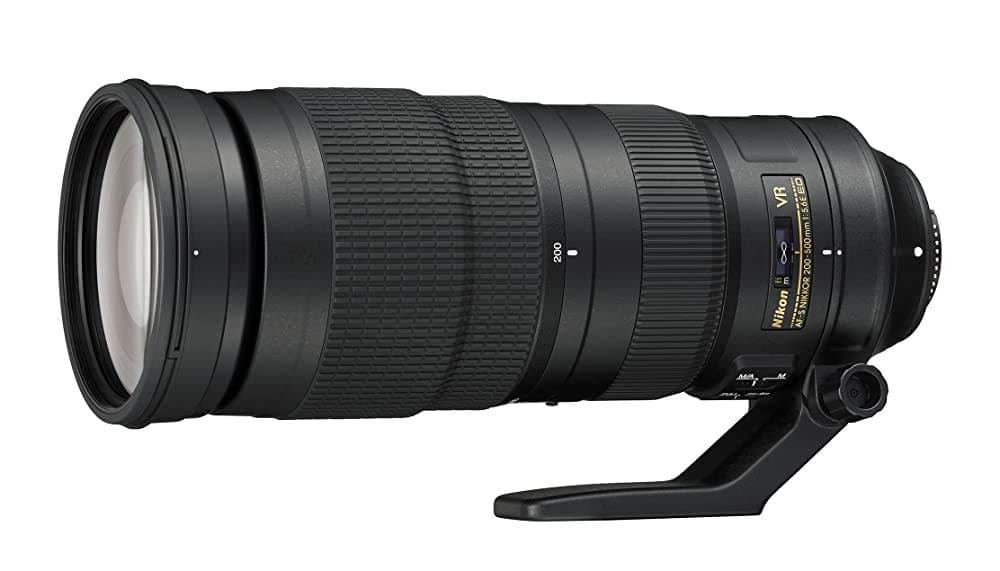 Nikon AF-S NIKKOR 200-500mm f/5.6E ED VR super telezoom (Renewed) 20058-CR