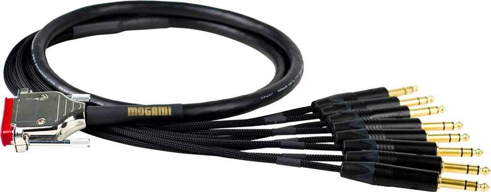 Cable Mogami GOLD-DB25-TRS-50, DB25 a TRS, 8 canales, 50 ft.