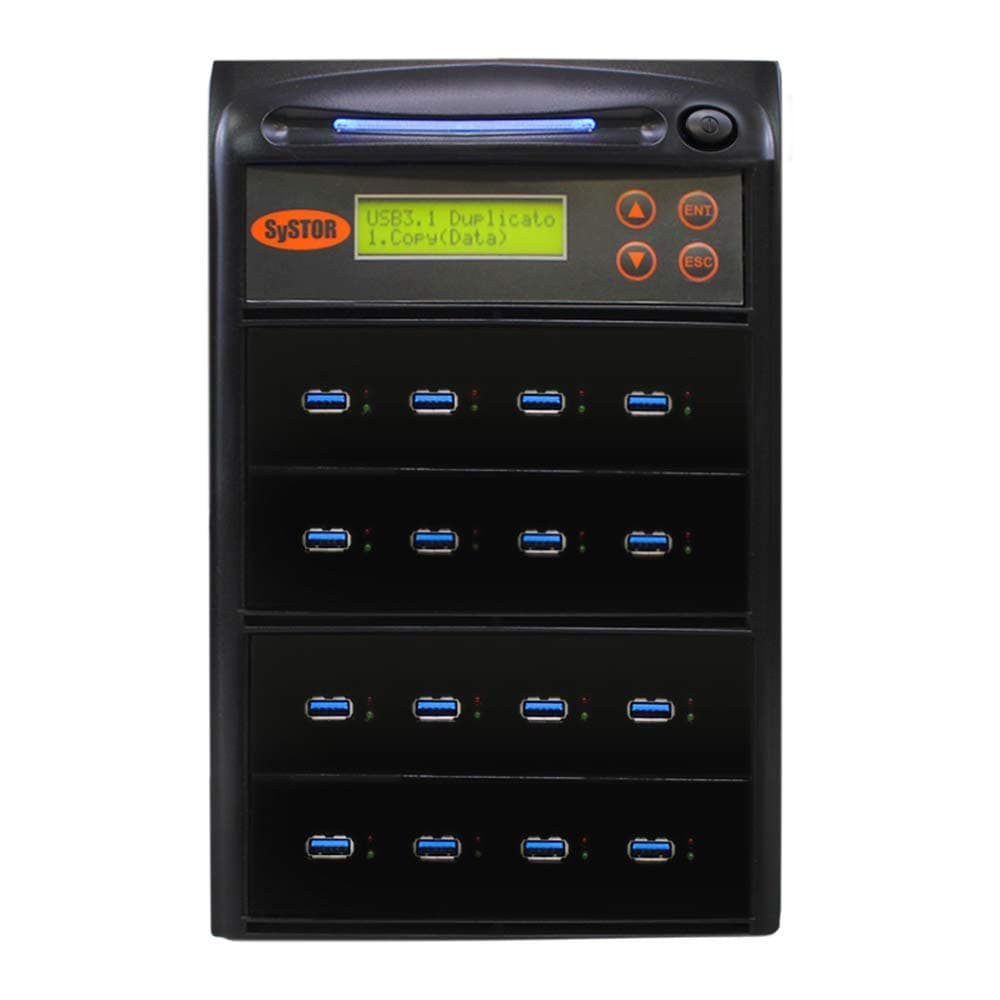 Systor SYS-USB30-15 Duplicador y sanitizador USB 3.0/3.1 1 a 15