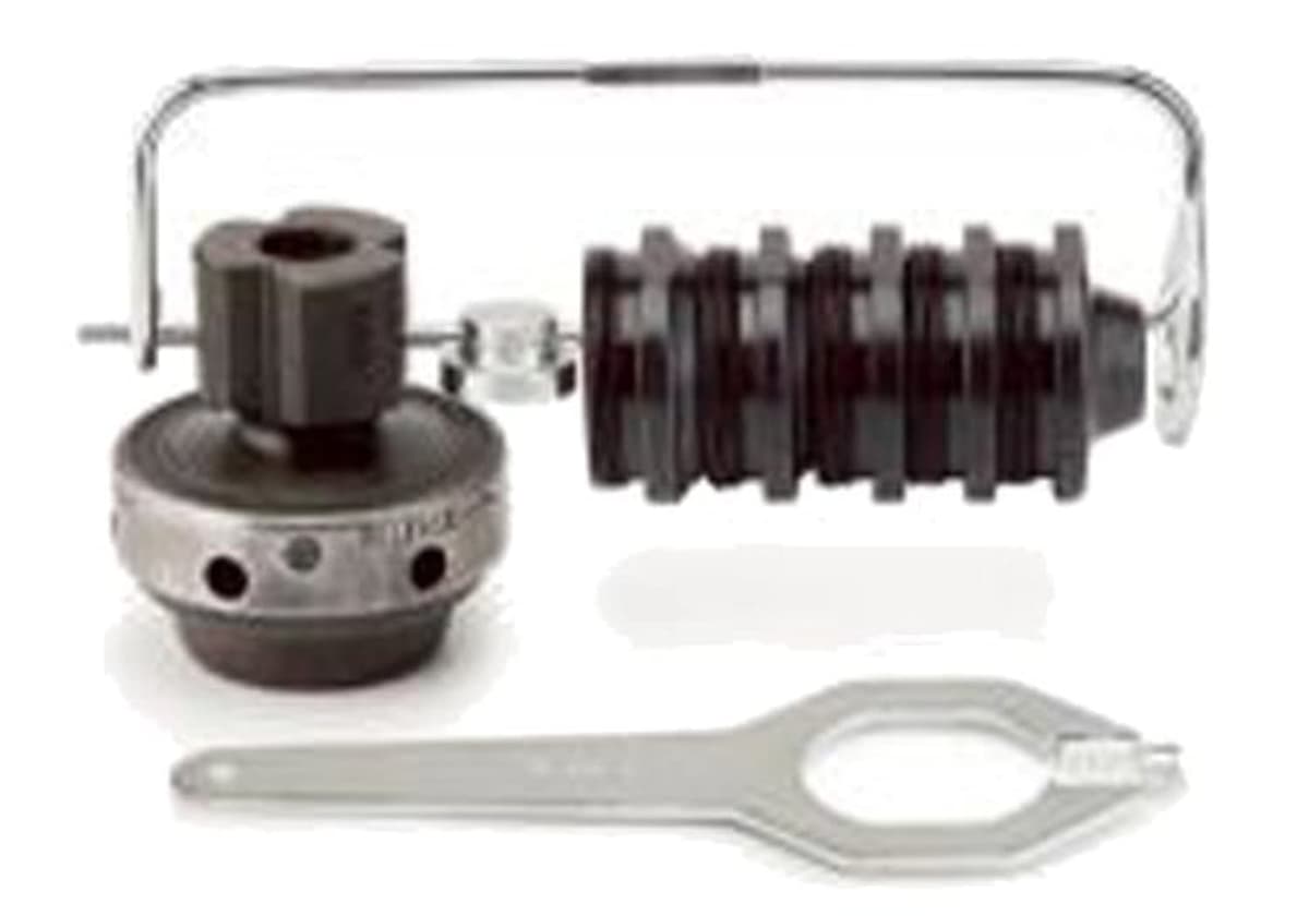 RIDGID 51005 Model 819 Nipple Chuck Kit, 1/2-Inch a 2-Inch NPT para máquinas de roscar