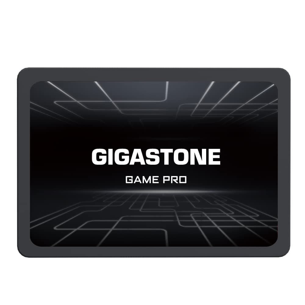 Gigastone SATA 2.5" SSD 4TB - SATA III, 510/450 MB/s, 3D NAND con SLC Cache, Game Pro Performance GS-SSD-GamePro-4TB-1PK-B