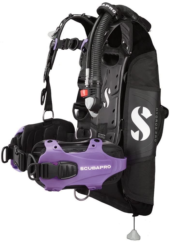 SCUBAPRO Hydros Pro BCD con BPI, Púrpura, Talla Small SPRO-21.730.200-PURPLE