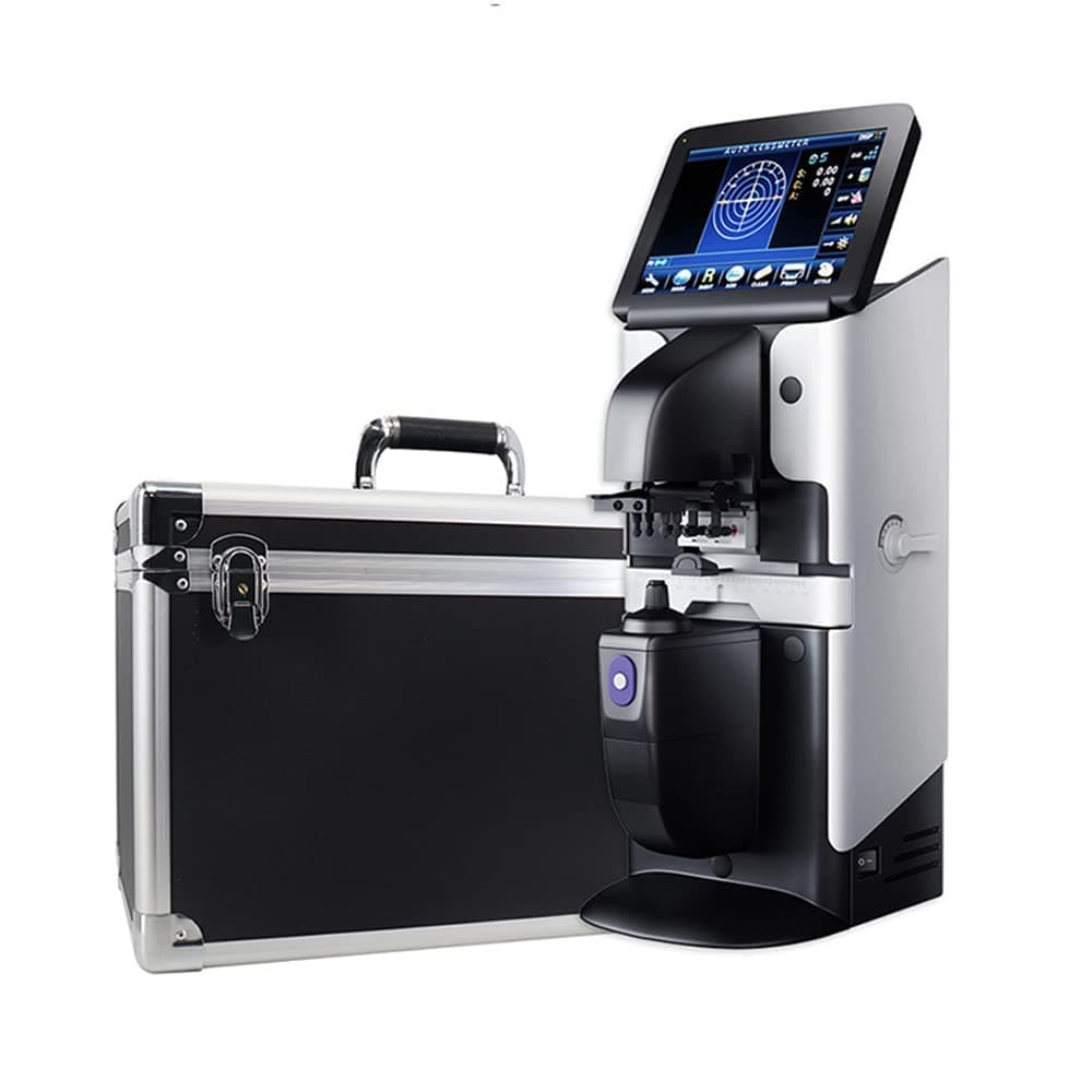 AISITESY JD-2600A LCD Lensometer 7” Touch - Focimeter Digital con PD Printer