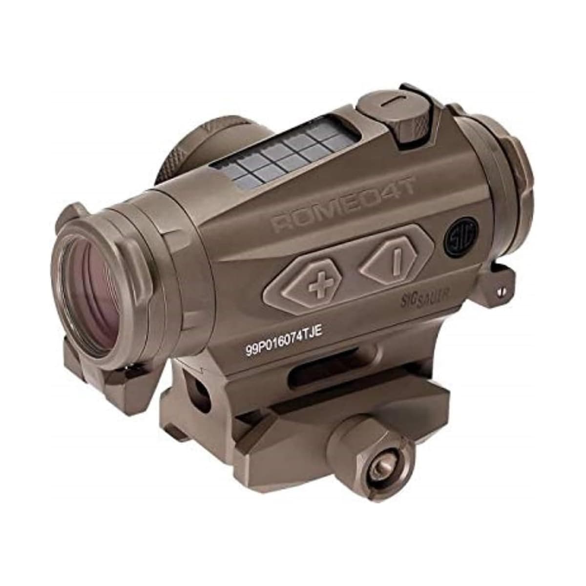 Sig Sauer ROMEO4T Mira de punto rojo 1x20 mm con retícula Circle-Dot y carcasa FDE SOR43131