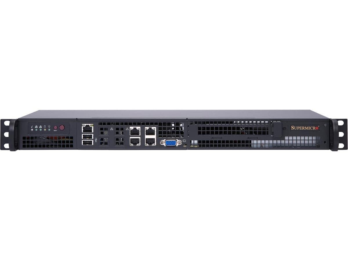 SuperMicro SuperServer 5019A-Ftn4 - Montable en rack - Atom C3758 - 0 GB - 0 SYS-5019A-FTN4