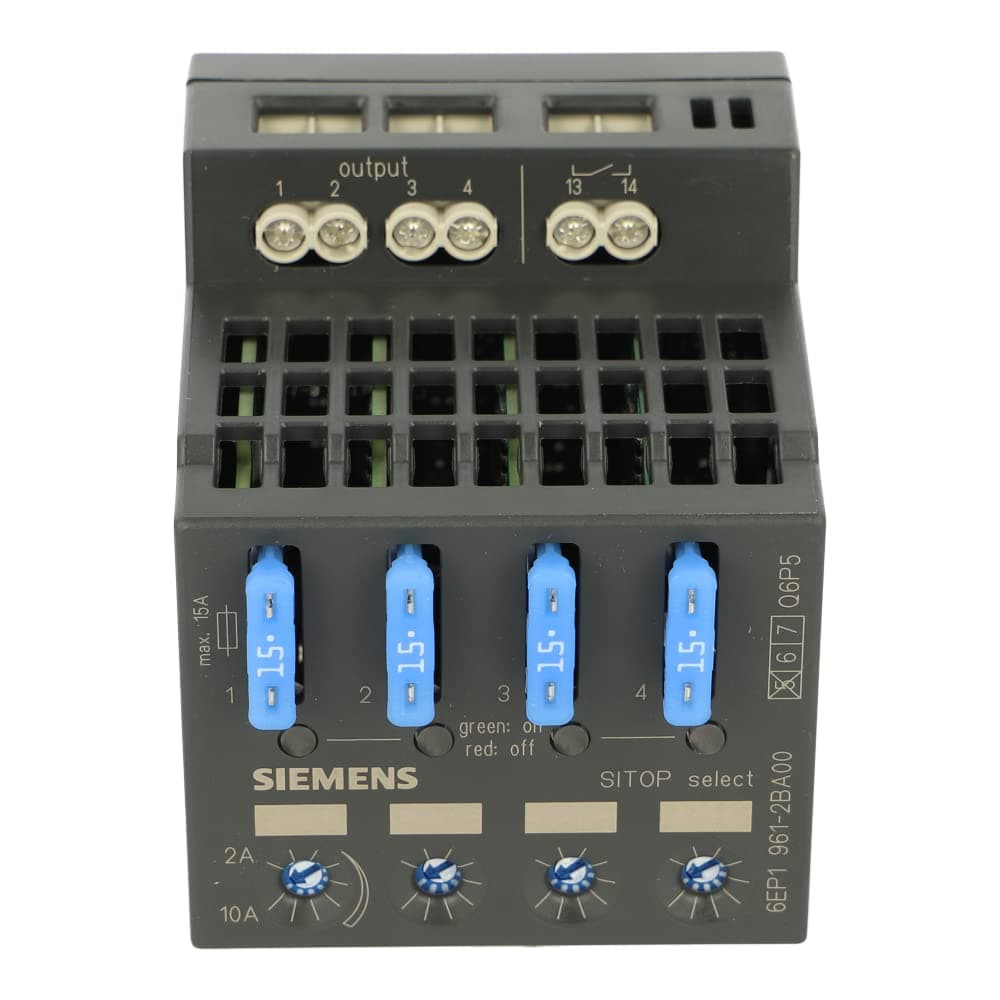 6EP1961-2BA00 SIEMENS SITOP Select Módulo de diagnósticos y protección