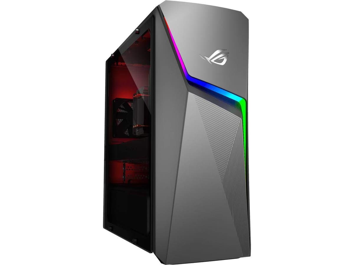 ASUS ROG Strix G10DK Gaming Desktop PC, AMD Ryzen 7 3700X, GTX 1660 Ti, 16GB, 512GB SSD G10DK-AB764