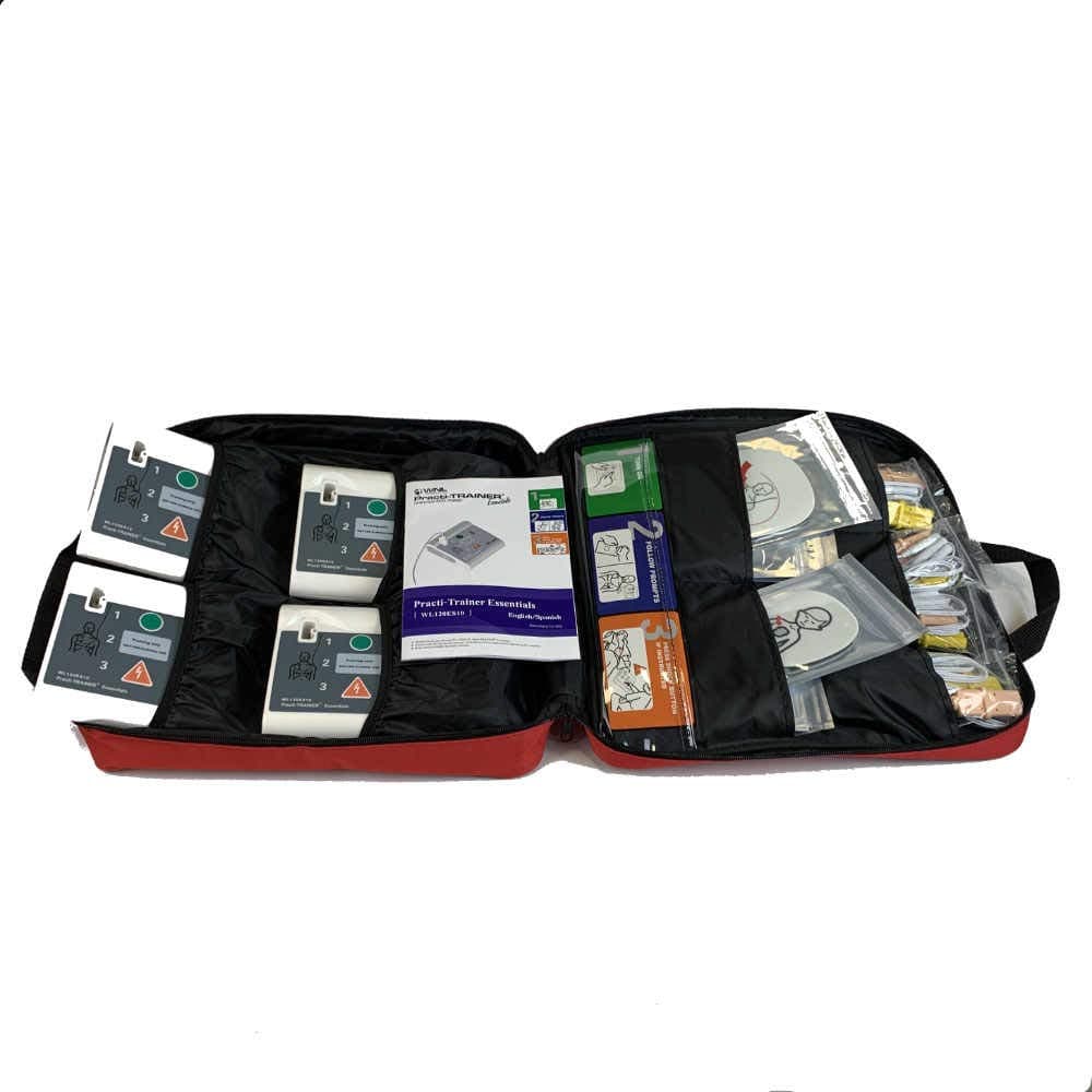 WNL Practi-Trainer WL120ES10-4 Kit de Entrenamiento AED (Paquete de 4)