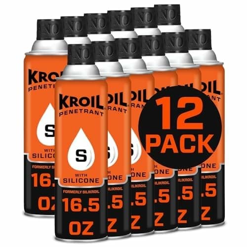 Kroil SK162 Penetrante con silicona - Lubricante anticorrosión, aerosol 16.5 oz (pack 12) SK162C