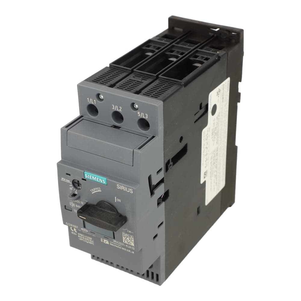 3RV2031-4JA10 SIEMENS Interruptor/Seccionador Tamaño S2 Clase 10 54-65A N-Release 845A Screw Terminal