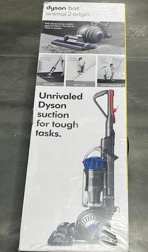 Dyson Ball Animal 2 Origin - Aspiradora vertical con cable, filtro HEPA (azul)