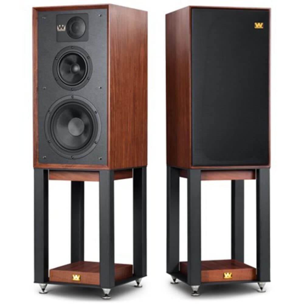 Wharfedale Linton con Stands (Red Mahogany) - Parlantes de 3 vías con soportes 12d54a46-a33d-4b09-8dad-86b99255bfd1