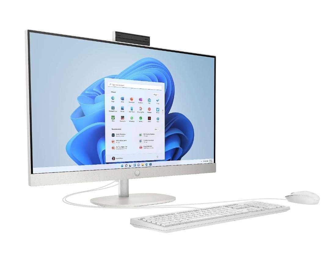 HP 2025 PC Todo-en-Uno 22" • Nueva Versión para Uso Diario • Procesador Intel de 13ª Gen Quad-Core hasta 3.4GHz • Pantalla FHD • WiFi 6 y Bluetooth • Win11 Pro (2GB RAM | 688GB Almacenamiento) HP 24-cr0046-cr