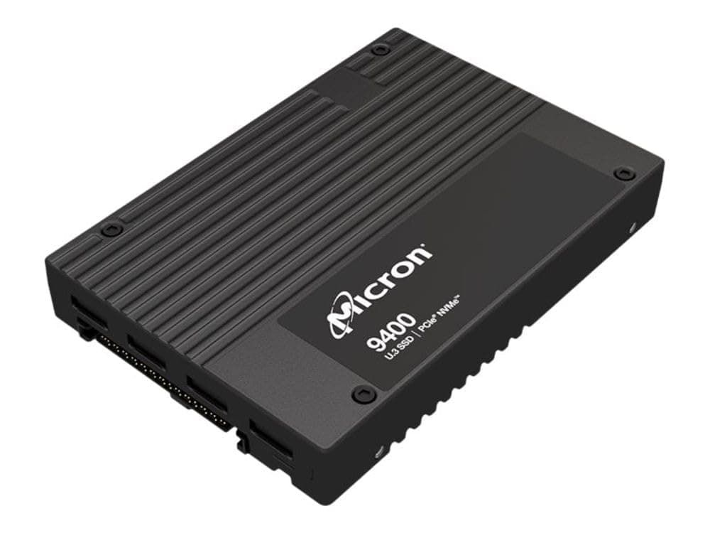 Micron 9400 MAX 12.5TB NVMe U.3 PCIe 4.0 x4 SSD Empresarial MTFDKCC12T8TGJ-1BC1ZABYYR