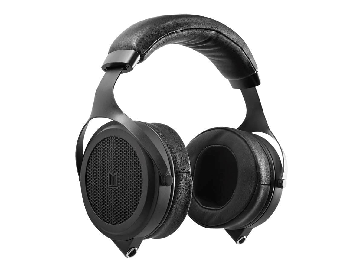 Monoprice Monolith M1570 Auriculares Over Ear Abiertos de Planar Balanceado - con Diadema Acolchada y Suave, Almohadillas Extraíbles, Baja Distorsión para Estudio, Negro 139416