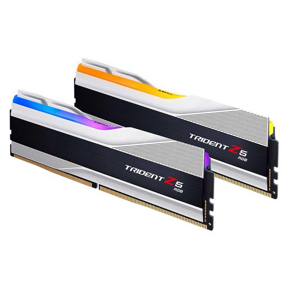 G.Skill Trident Z5 RGB Plata DDR5 6000MHz 32GB (2x16GB) CL36 F5-6000J3636F16GX2-TZ5RS