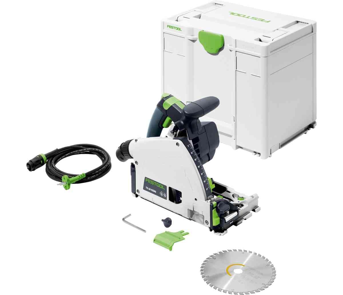 Festool TS 60 KEBQ-Plus Sierra de Inmersión con Hoja, Ventana de Visión y Systainer - Modelo 576721