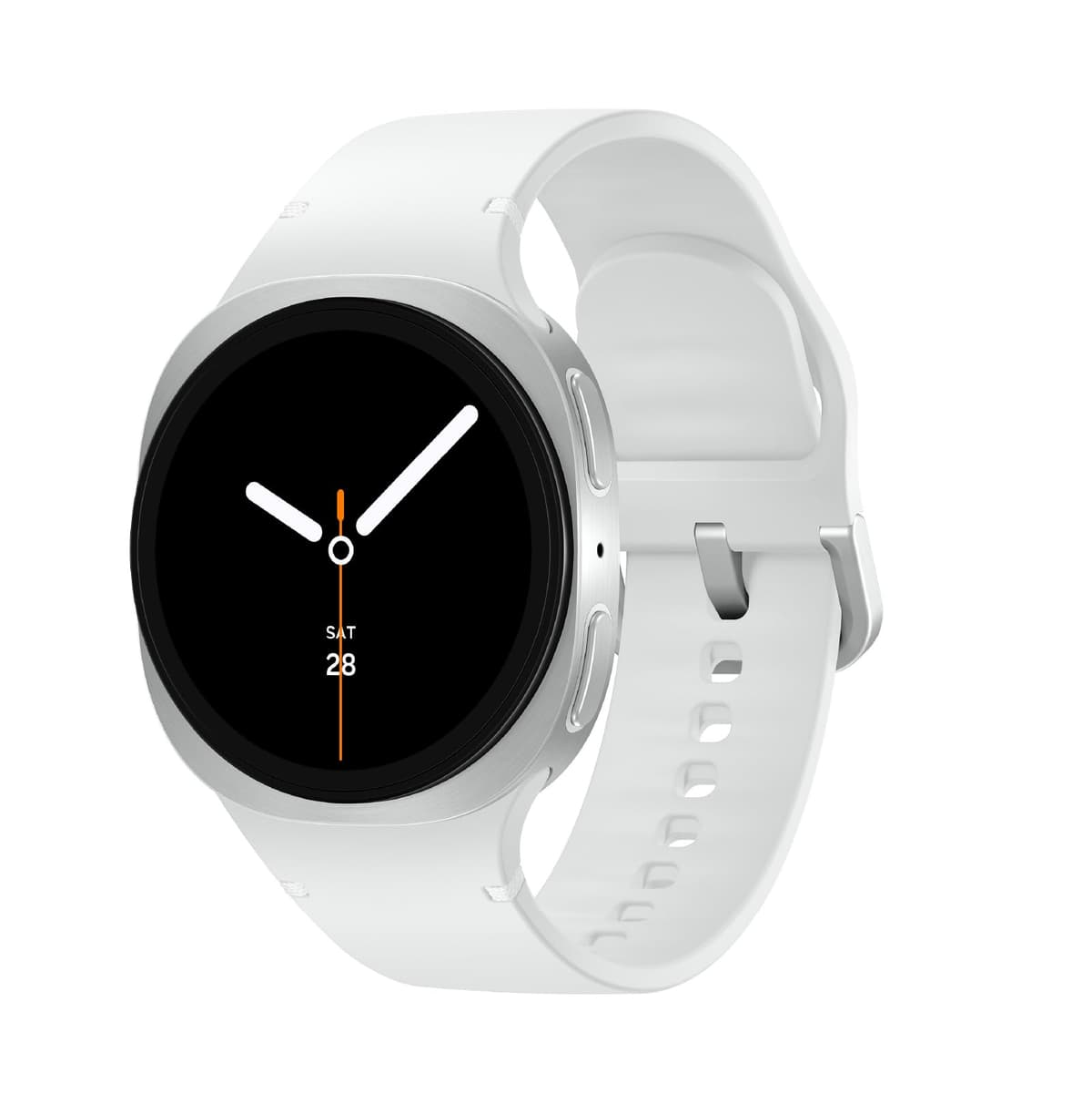 Samsung Galaxy Watch 8 (2025) 40 mm LTE Smartwatch, diseño acolchado, rastreador de actividad, coach de sueño, entrenador de running, puntuación de energía, seguimiento de frecuencia cardíaca, plateado [Versión EE. UU., garantía 2 años] SM-L325UZSQXAA