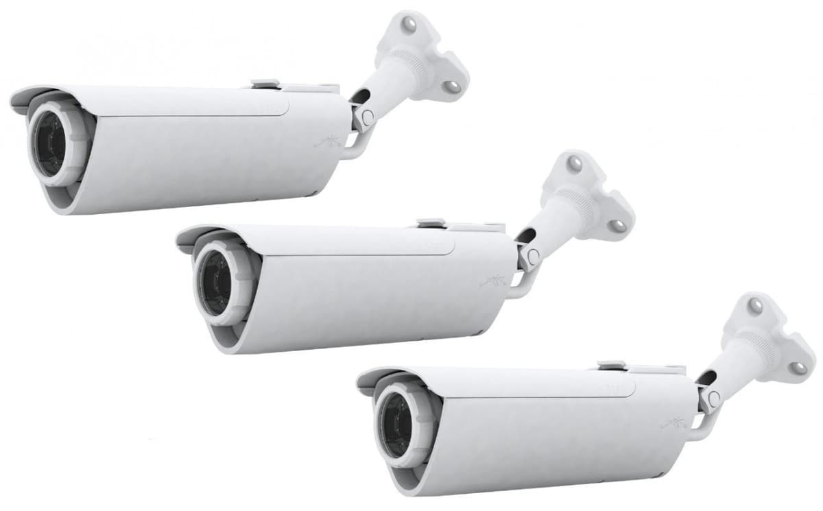 Cámara IP Ubiquiti AirCam H.264 Megapíxel para Interior/Exterior, Paquete de 3 unidades AirCam-3