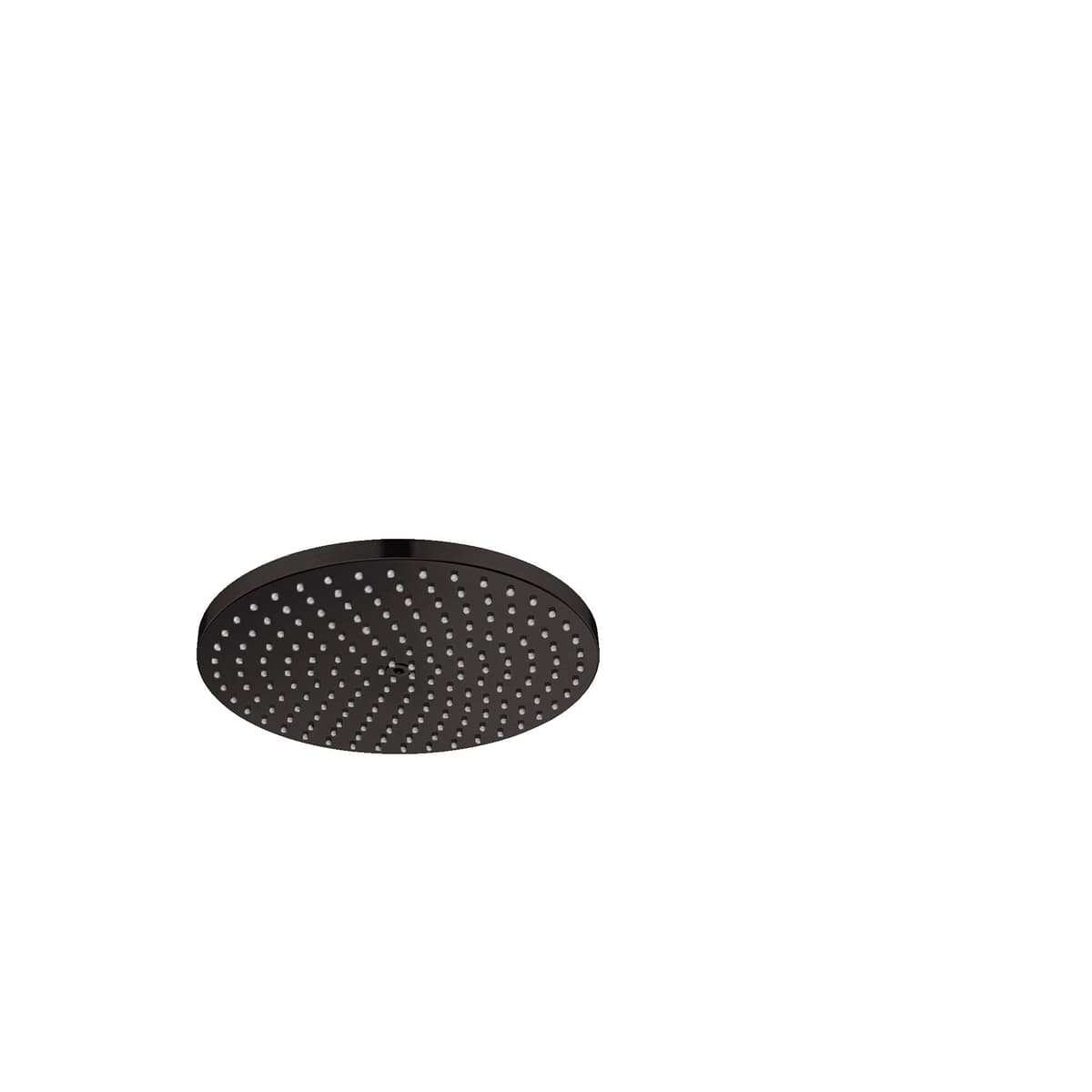 hansgrohe Raindance S Cabezal de ducha PowderRain 1-chorro, 9.4" Matte Black, 2.5 GPM, 27624671