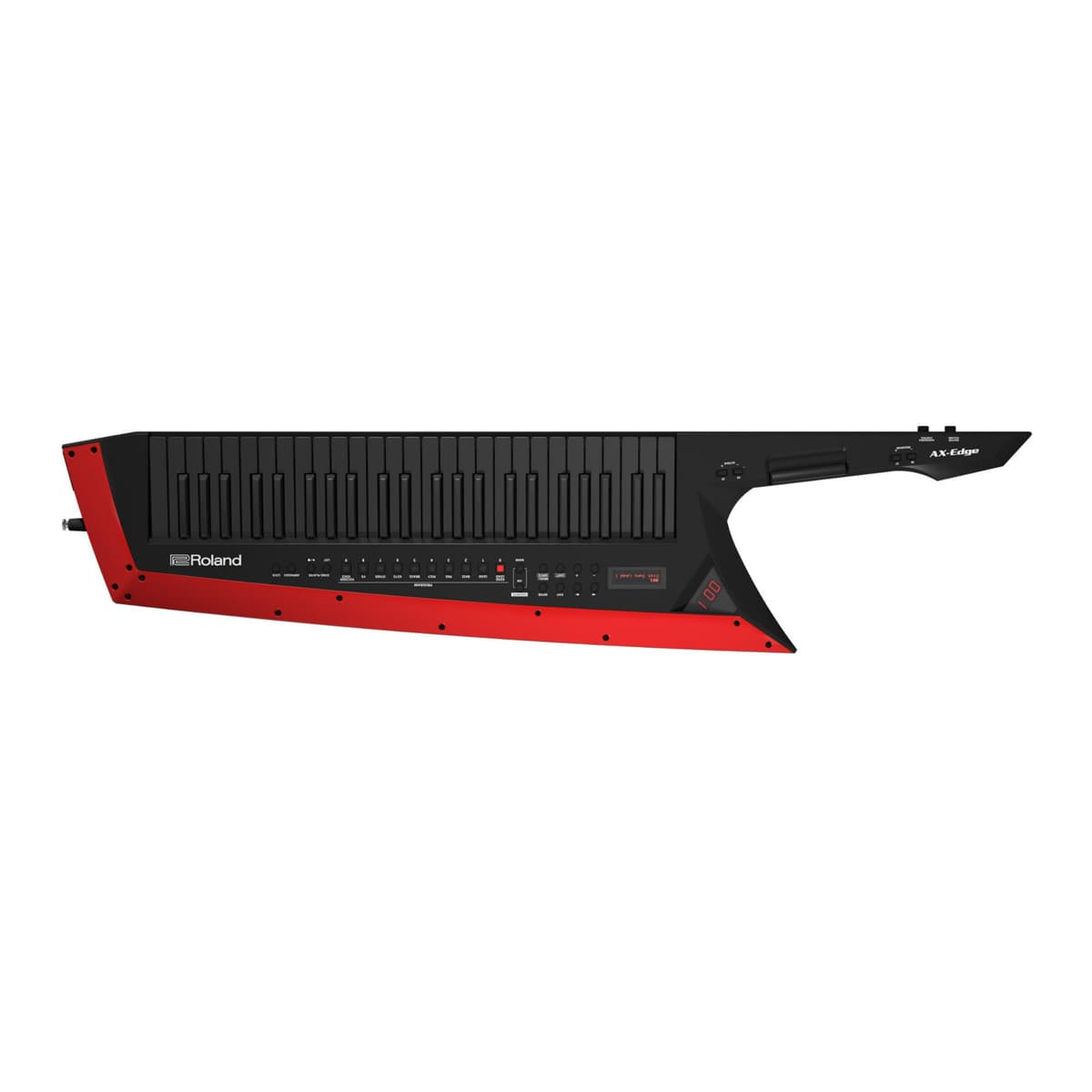 Roland AX-Edge Keytar de 49 teclas con aftertouch de velocidad y de canal, color negro AX-EDGE-B