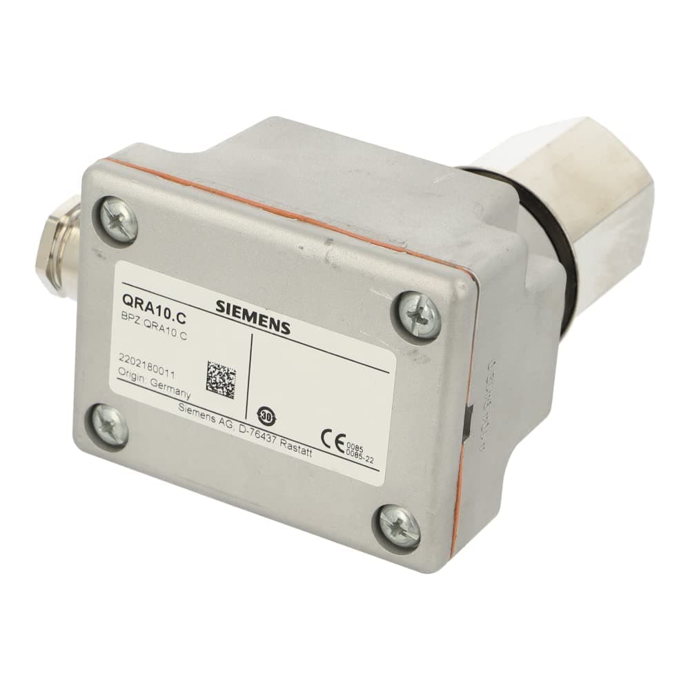 QRA10.C Detector de llama UV SIEMENS sensibilidad normal carcasa de aluminio