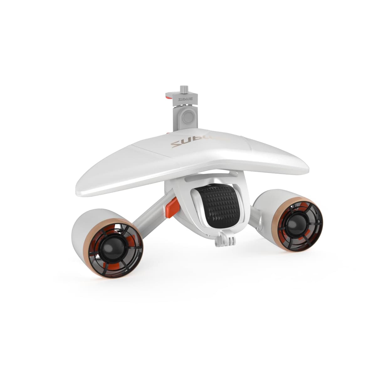 Sublue Mix Pro Scooter Submarino con Montura para Smartphone/Action Camera, Alarma de Batería Baja, 2 Velocidades, 40 m (MixPro White)