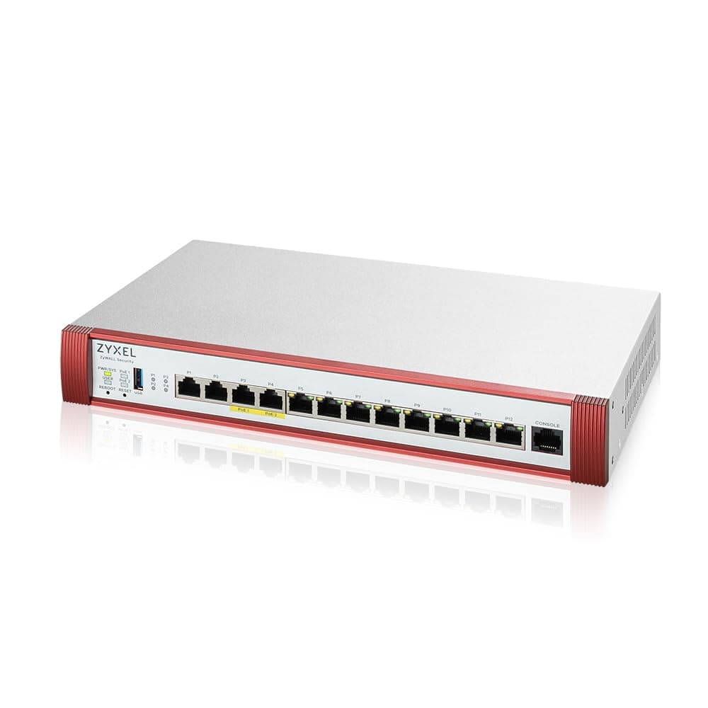 Zyxel USGFLEX500H ZyWALL Firewall de seguridad de alto rendimiento con 1 año UTM USGFLEX500H-USAM02F