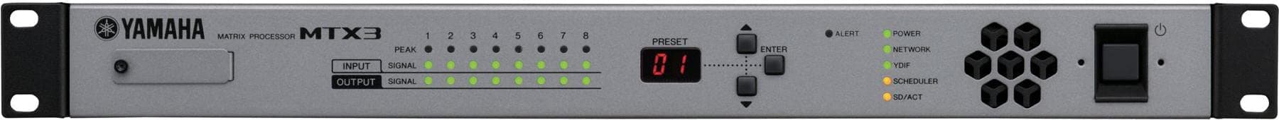 Yamaha 26x8 Zone Matrix DSP Processor 1U Rack (MTX3)
