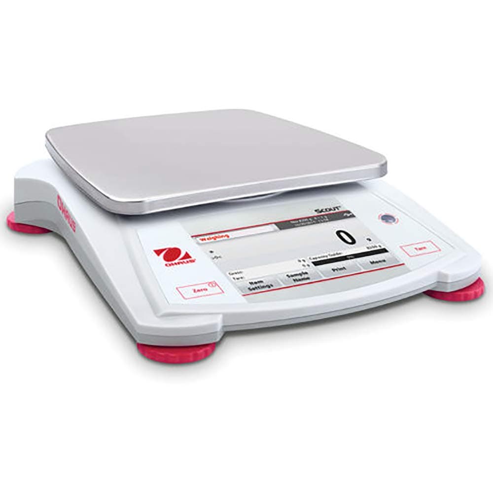 Ohaus STX8200 Balanza analítica táctil Scout, 8200 g x 1 g (30253016)