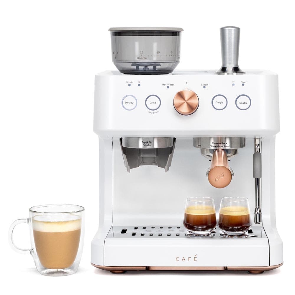 Café Bellissimo Semi-Automática con Molinillo Integrado 95oz y WiFi C7CESAS4RW3